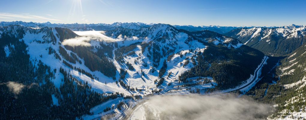 Located only 5 miles down the road from Stevens Pass, the Stevens Nordic Center is home to a network of trails catering to all levels of ski experience. (Courtesy of Stevens Pass)