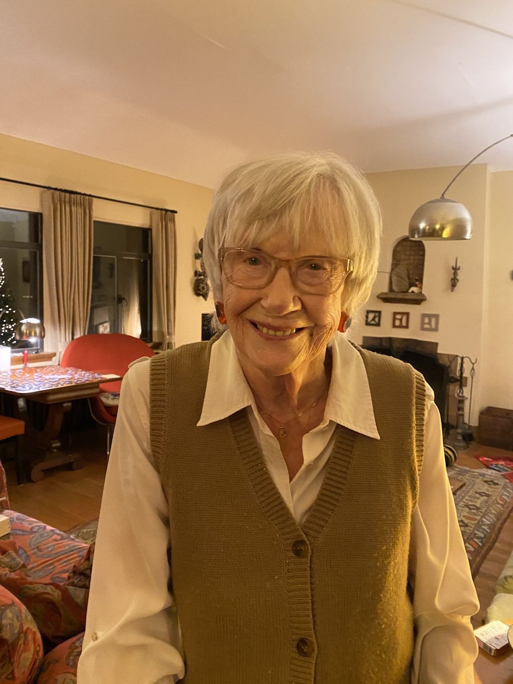 Jean Falls, ACT Theatre co-founder and a driving force behind the charge to save Pike Place Market from a commercial development project, died March 29 at age 94. (Jeannie Falls)