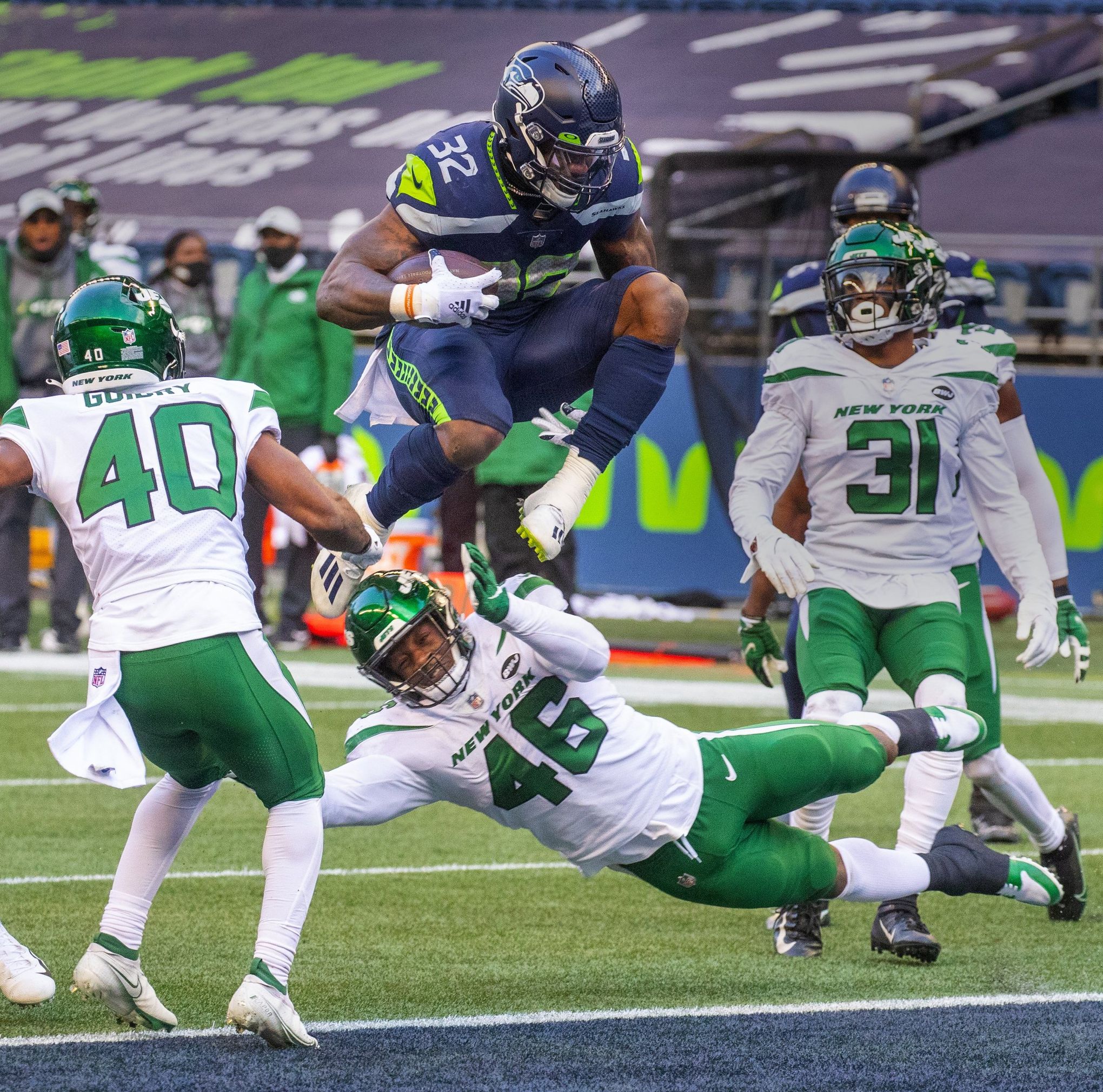 Reporter Bob Condotta grades the Seahawks' win over the Jets