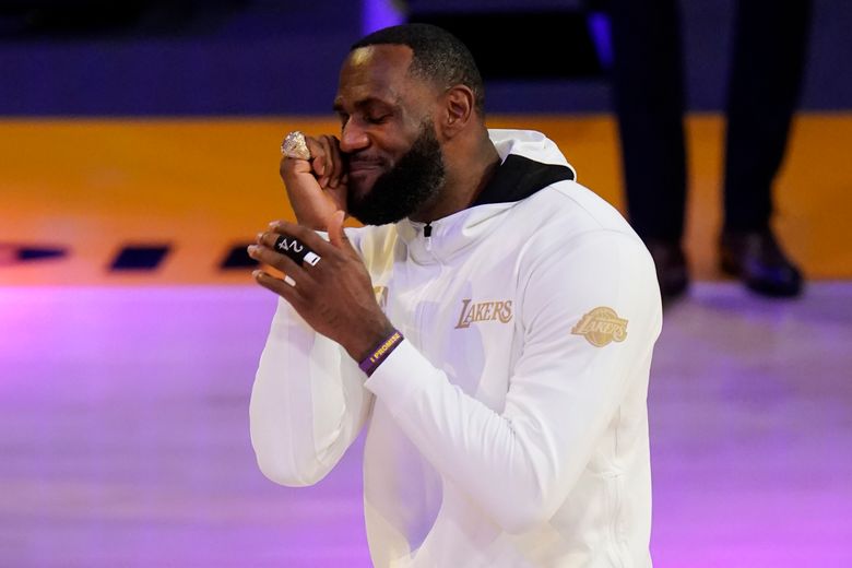 LeBron, Anthony Davis, Lakers Get Their Championship Rings