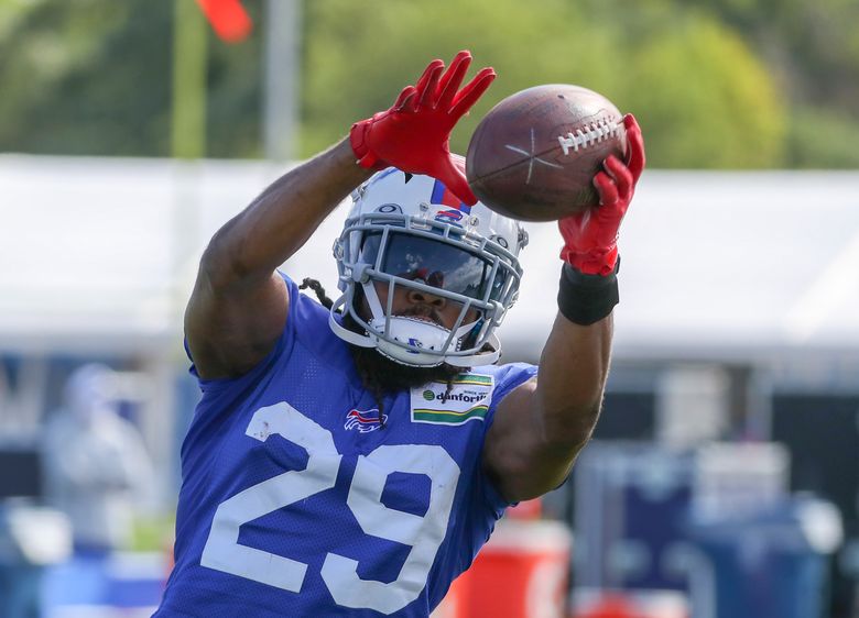 FILE - In this Aug. 23, 2019, file photo, Buffalo Bills linebacker