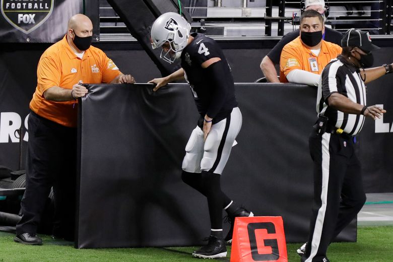 Gruden optimistic Derek Carr can start for Raiders vs. Dolphins