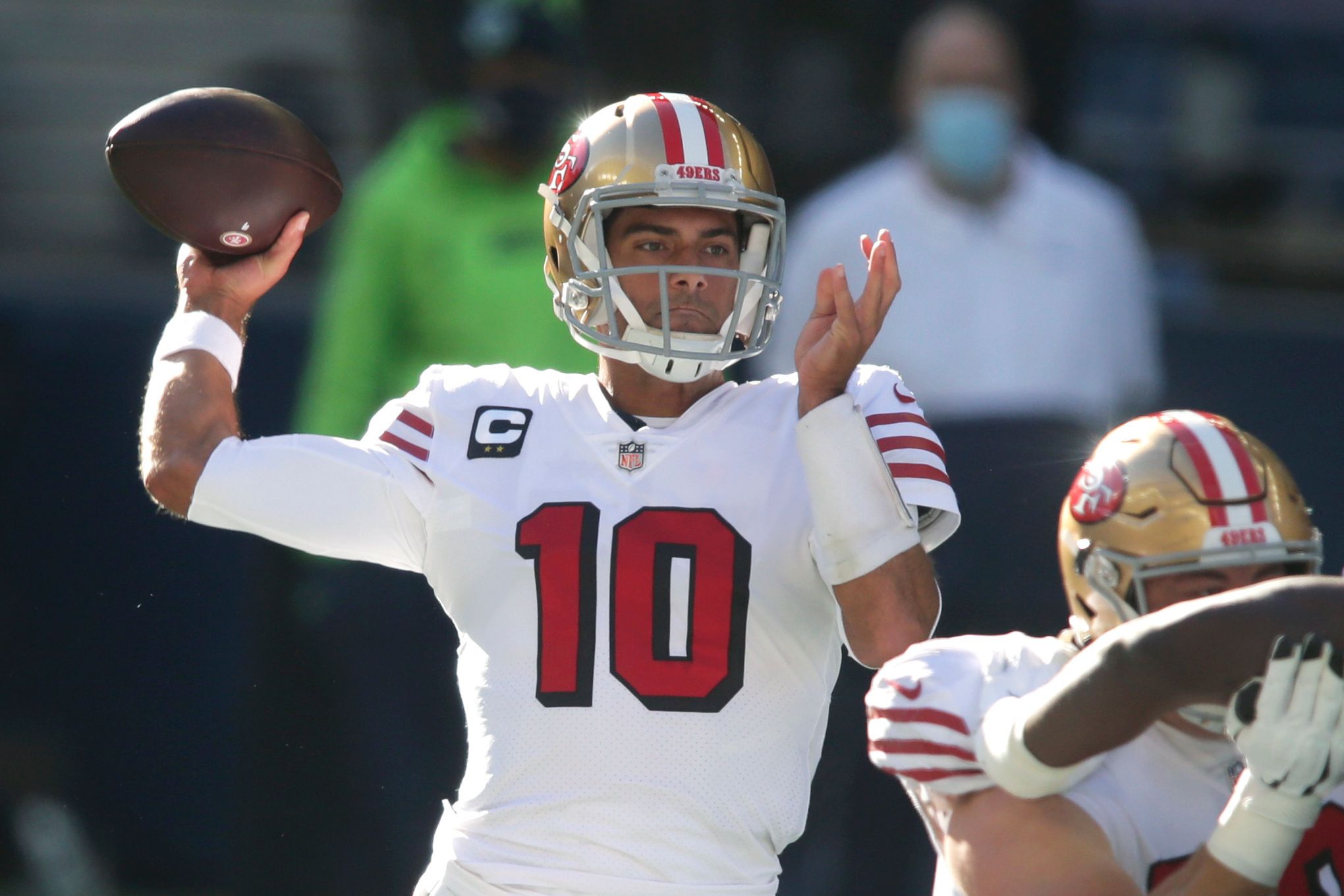 Who will be the 49ers' starting QB next season?