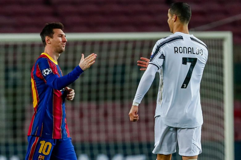 Lionel Messi and Cristiano Ronaldo take part in photoshoot together