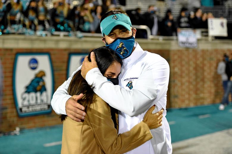 Coastal Carolina's Jamey Chadwell is AP coach of the year | The Seattle Times Coastal Carolina's Jamey Chadwell is AP coach of the year | The Seattle Times