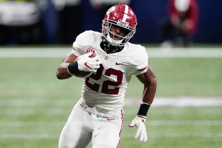 Najee Harris - Harris stacks up well against other Alabama running