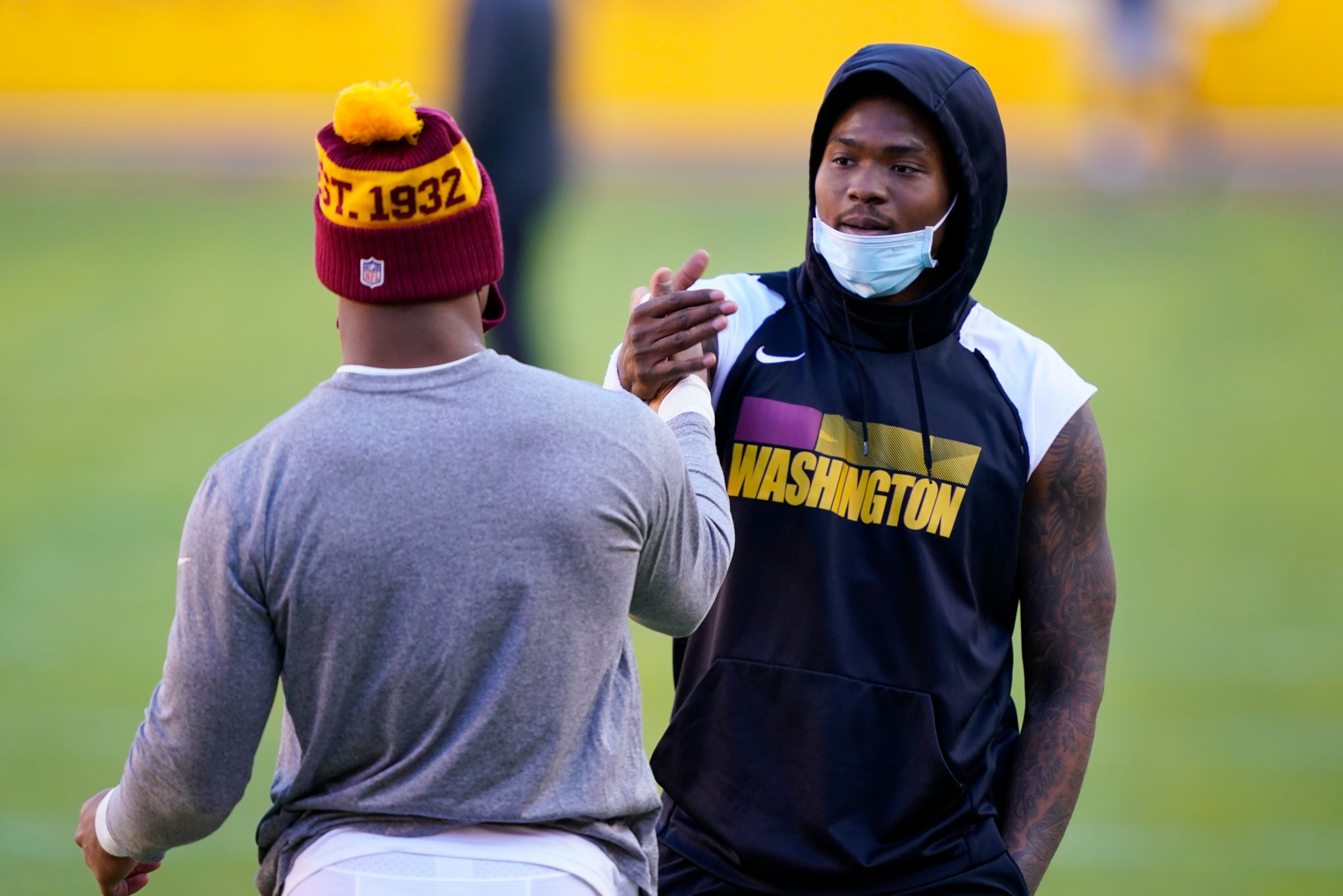 Dwayne Haskins starts for Washington despite breaking rules | The Seattle  Times