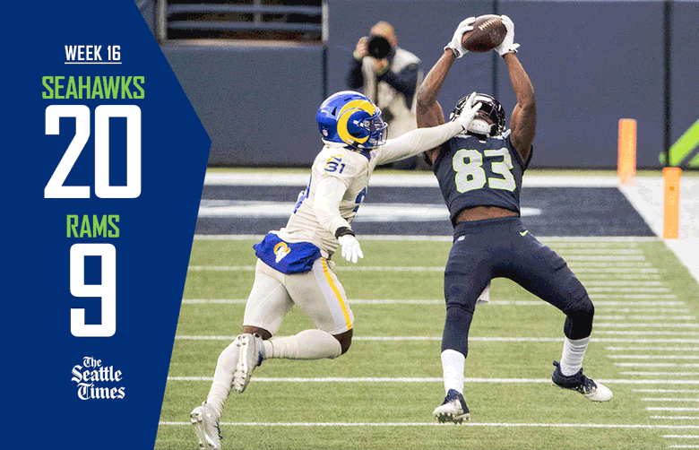 Seahawks defeat Rams, clinch first NFC West crown since 2016