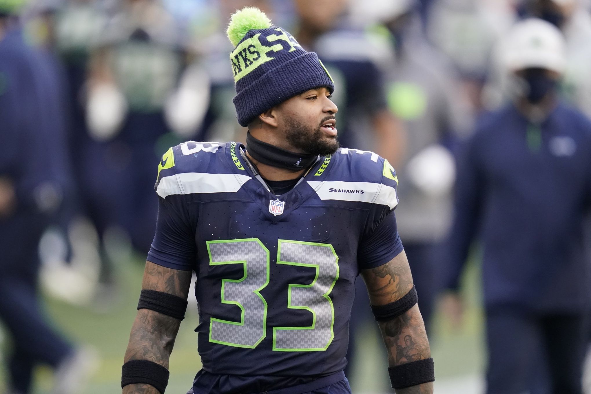 After Seahawks' Jamal Adams injures left shoulder, Pete Carroll says 'we'll  see' if Adams plays vs. Rams | The Seattle Times
