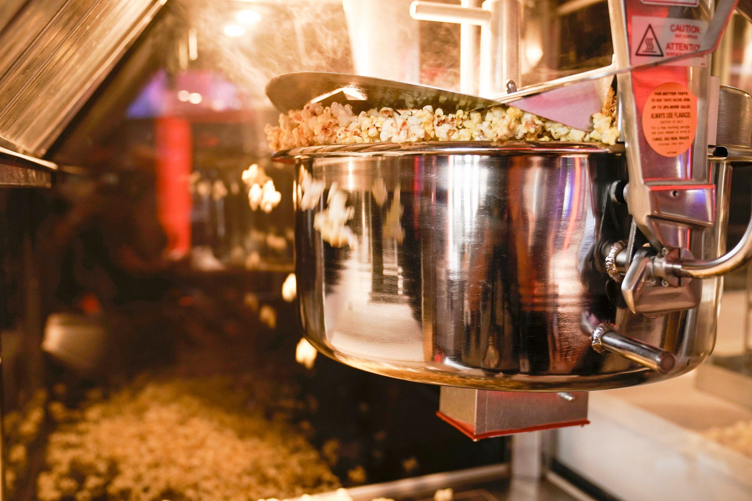 Movie theater deals popcorn machine