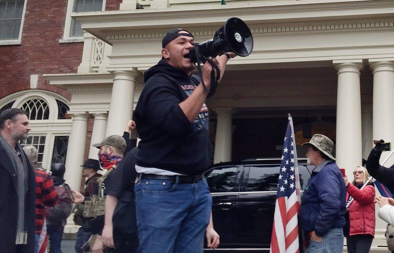 Trump Supporters Leave Lawn Of Washington State Governor’s Mansion ...