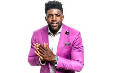 Emmanuel Acho is the host of the “Uncomfortable Conversations with a Black Man” video series, and the author of the bestselling book of the same name. He is also a Fox Sports 1 analyst and former NFL linebacker.