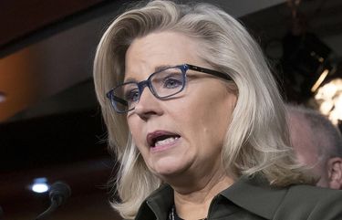 FILE – In this Dec. 17, 2019 file photo, Rep. Liz Cheney, R-Wyo., speaks with reporters at the Capitol in Washington. A deepening divide among Republicans over President Donald Trump’s efforts to overturn the election runs prominently through Wyoming, the state that delivered Trump’s widest prevailing margin by far. Eleven Republican senators saying they will not be voting Wednesday, Jan. 6, 2021, to confirm President-elect Joe Biden’s victory include Wyoming’s newly sworn in Sen. Cynthia Lummis, a Cheyenne-area rancher and former congresswoman. Vocal opponents of any such move include Wyoming Rep. Liz Cheney, leader of GOP messaging in the House as its third-ranking Republican (AP Photo/J. Scott Applewhite, File) LA156 LA156