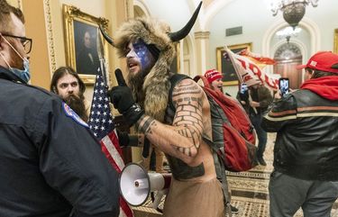 Man who wore horns at U.S. Capitol to get organic food in jail | The ...