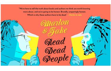 A screengrab of the Marlon and Jake Read Dead People podcast, one of Katy Sewall’s 11 favorite podcasts. Sewall, along with Tiffany Parks, is the host of The Bittersweet Life podcast.