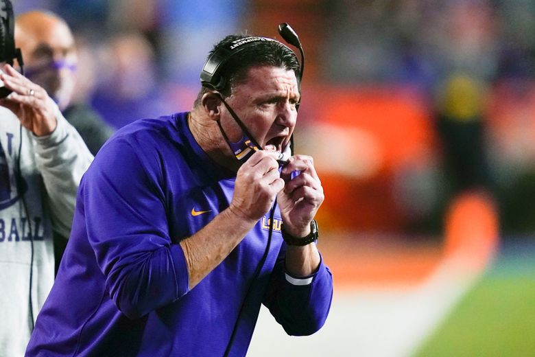 LSU Football: Ed Orgeron ranks as one of top coaches in college football