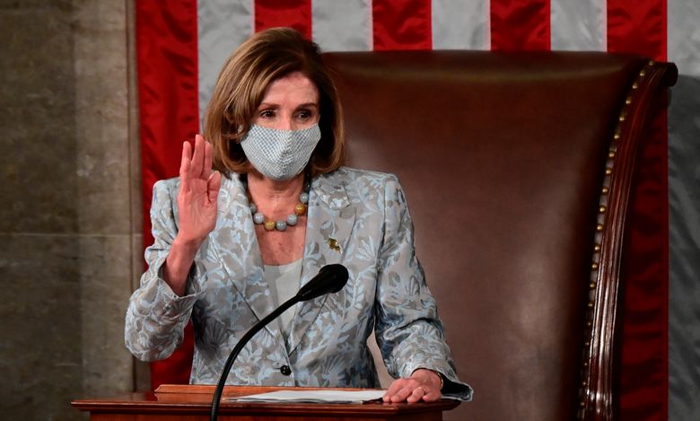 Nancy Pelosi re-elected Speaker of the House