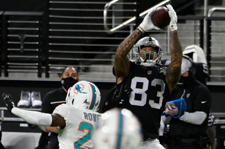 TE Darren Waller closes in on Tim Brown's Raiders record