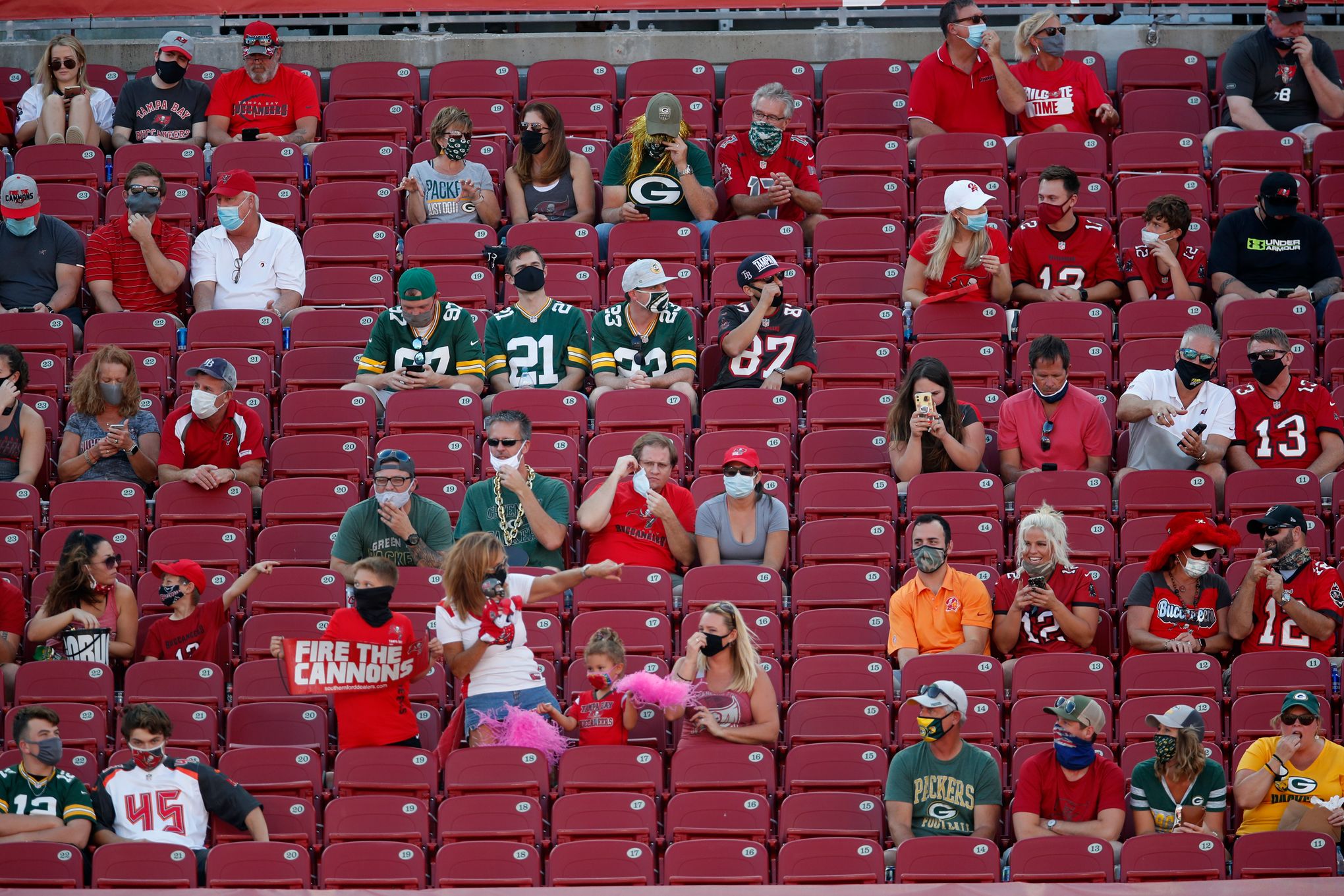 Super Bowl LV will have 22,000 fans at Raymond James Stadium in Tampa