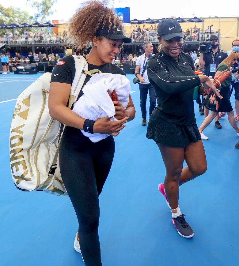 Serena Williams, Nadal, Halep win at Adelaide exhibition