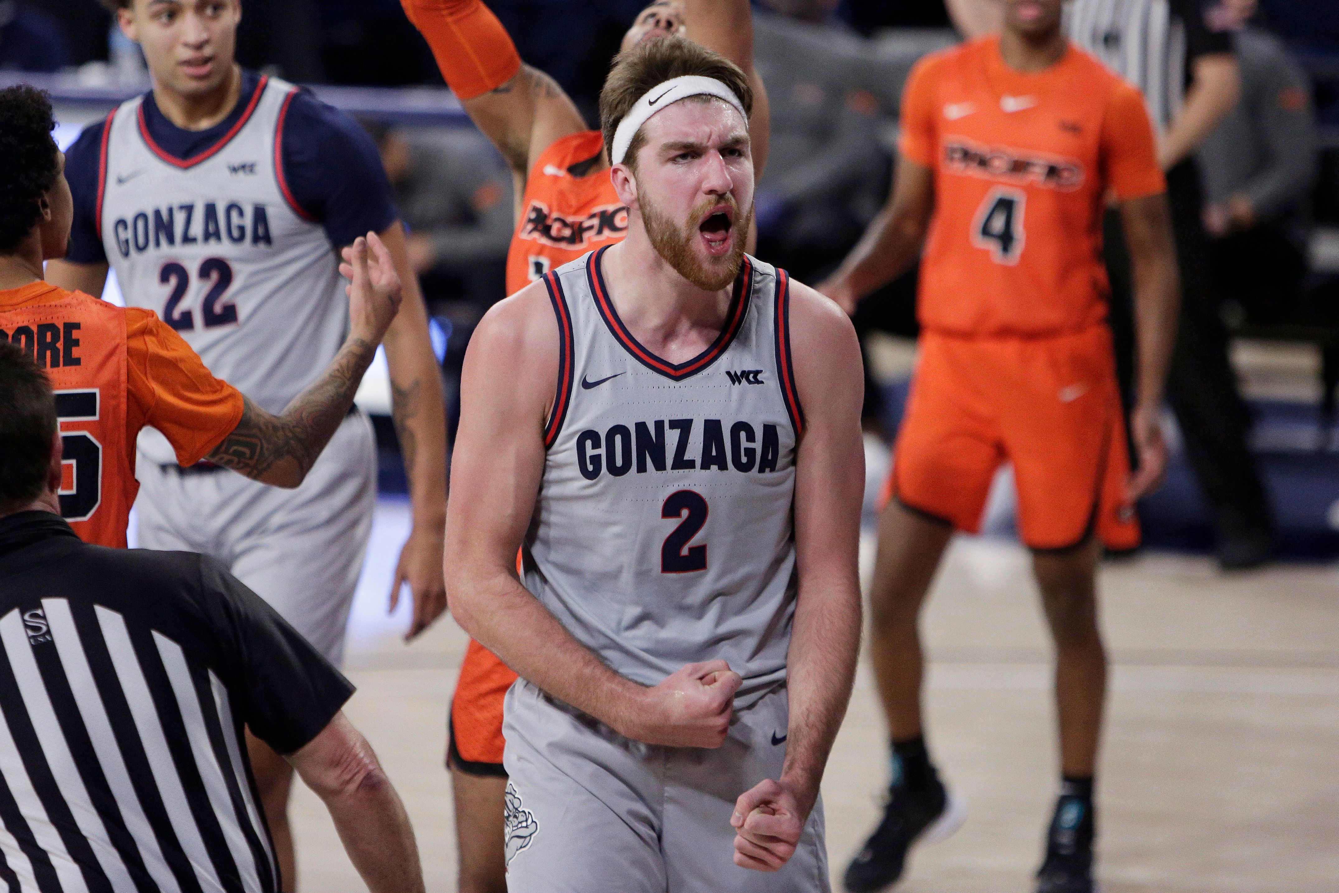 Gonzaga basketball store score