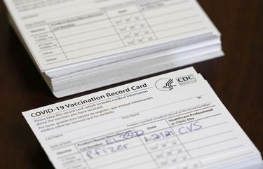 Don t post your COVID 19 vaccine card online The Seattle Times