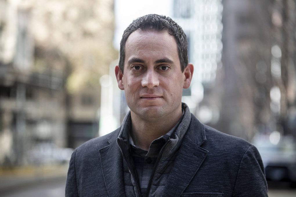 Downtown Seattle Asssociation President Jon Scholes sees a recovery scenario that ramps up this summer with the return of some office workers and local tourists, and picks up momentum with in-person holiday shopping. (Steve Ringman / The Seattle Times)