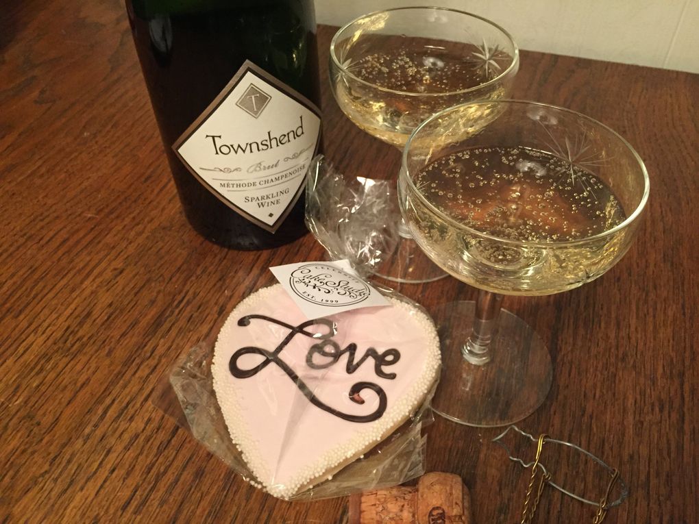 Now is the time for rom-coms, heart-shaped cookies and bubbly. (Bethany Jean Clement / The Seattle Times)