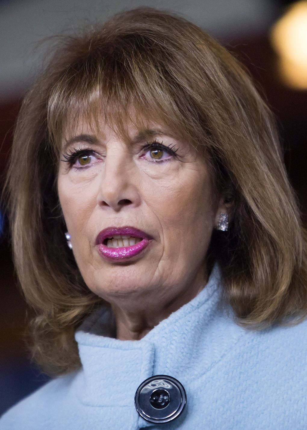 For Rep. Jackie Speier, concern that threats and misguided beliefs can turn deadly is hardly hypothetical. In 1978, she survived five gunshot wounds when her boss, Rep. Leo Ryan, was assassinated by cult members in the Jonestown massacre in Guyana. (Eric Thayer / The New York Times)