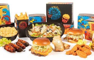 Food Network star Guy Fieri launches a “delivery-only virtual restaurant” or what is commonly referred to as a “ghost kitchen” in Seattle. Now you get his “Donkey Sauce” and other comfort fare delivered to your home.