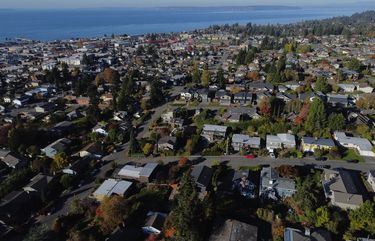 Edmonds is seen from the air, Sunday, Nov. 1, 2020. 214836