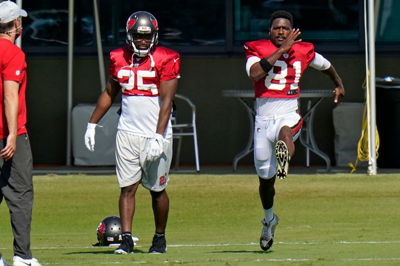 Tampa Bay Buccaneers Unveil New Uniforms - stack