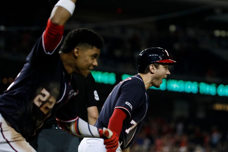 Juan Soto in Trea Turner jersey: Check out Nationals star cheering