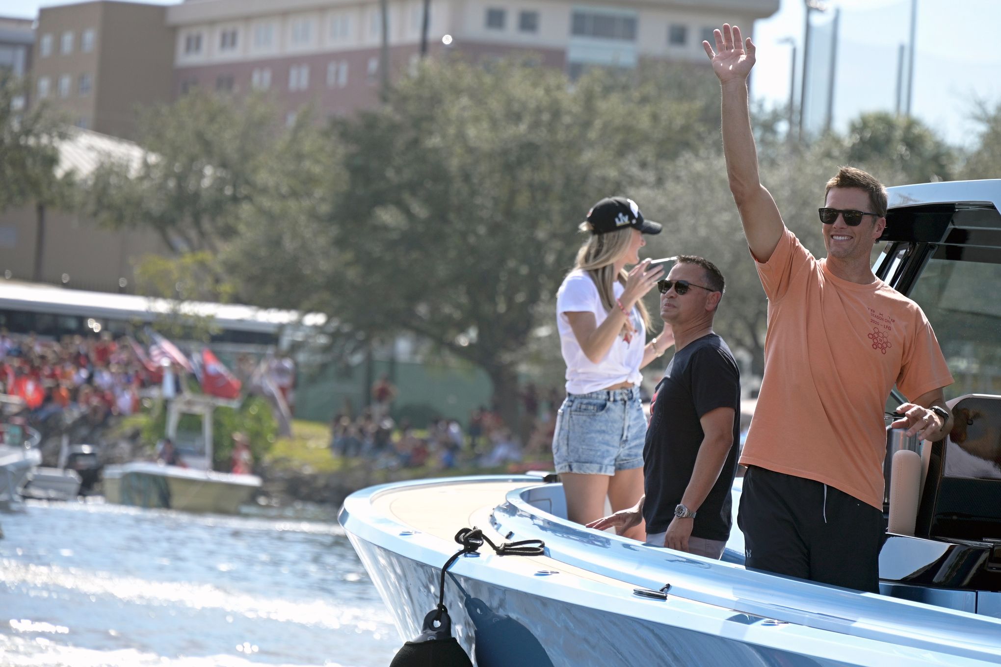 Throngs Of Maskless Fans Celebrate Bucs' Super Bowl Win In Streets Of Tampa