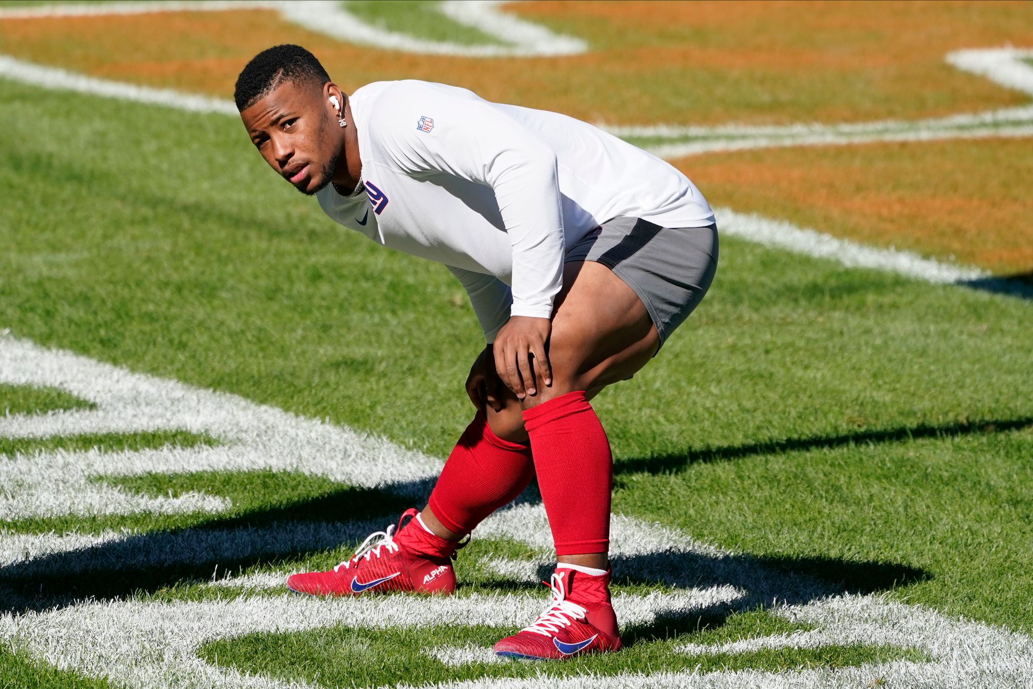 Giants' Saquon Barkley playing for himself down the stretch - The