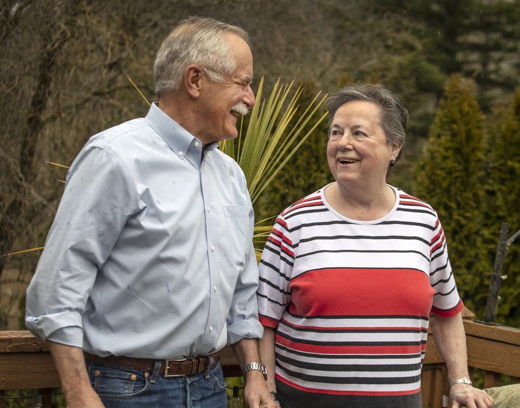 Peter Goldmark and Jennifer Belcher, former state commissioners of public lands, are calling for the creation of a new class of state forest trust lands: the Washington State Ecological Reserve. (Steve Ringman / The Seattle Times)