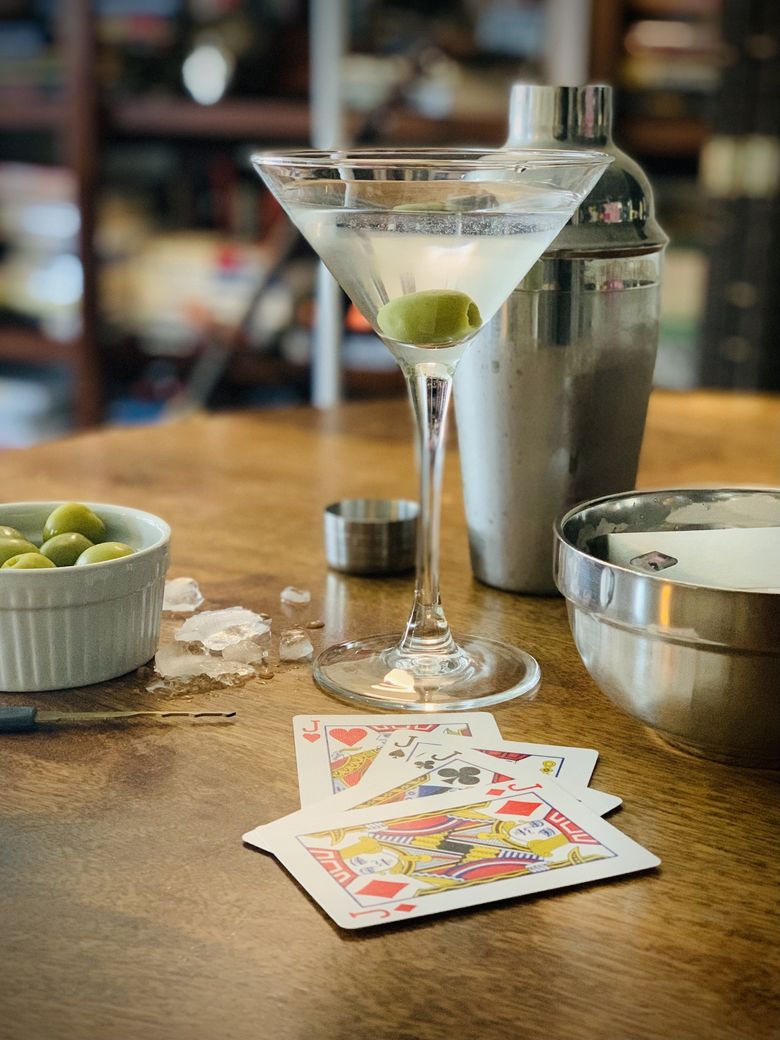 You are any weaker for ordering a James Bond martini — but your martini will | The Seattle Times