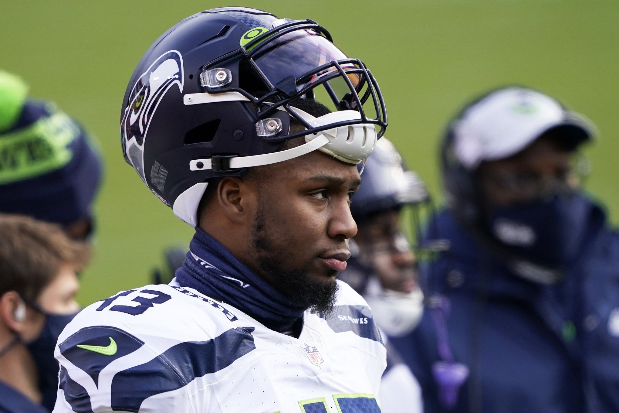 Once-and-again Seahawks DT Al Woods is in line for a key role with Jarran  Reed suspended