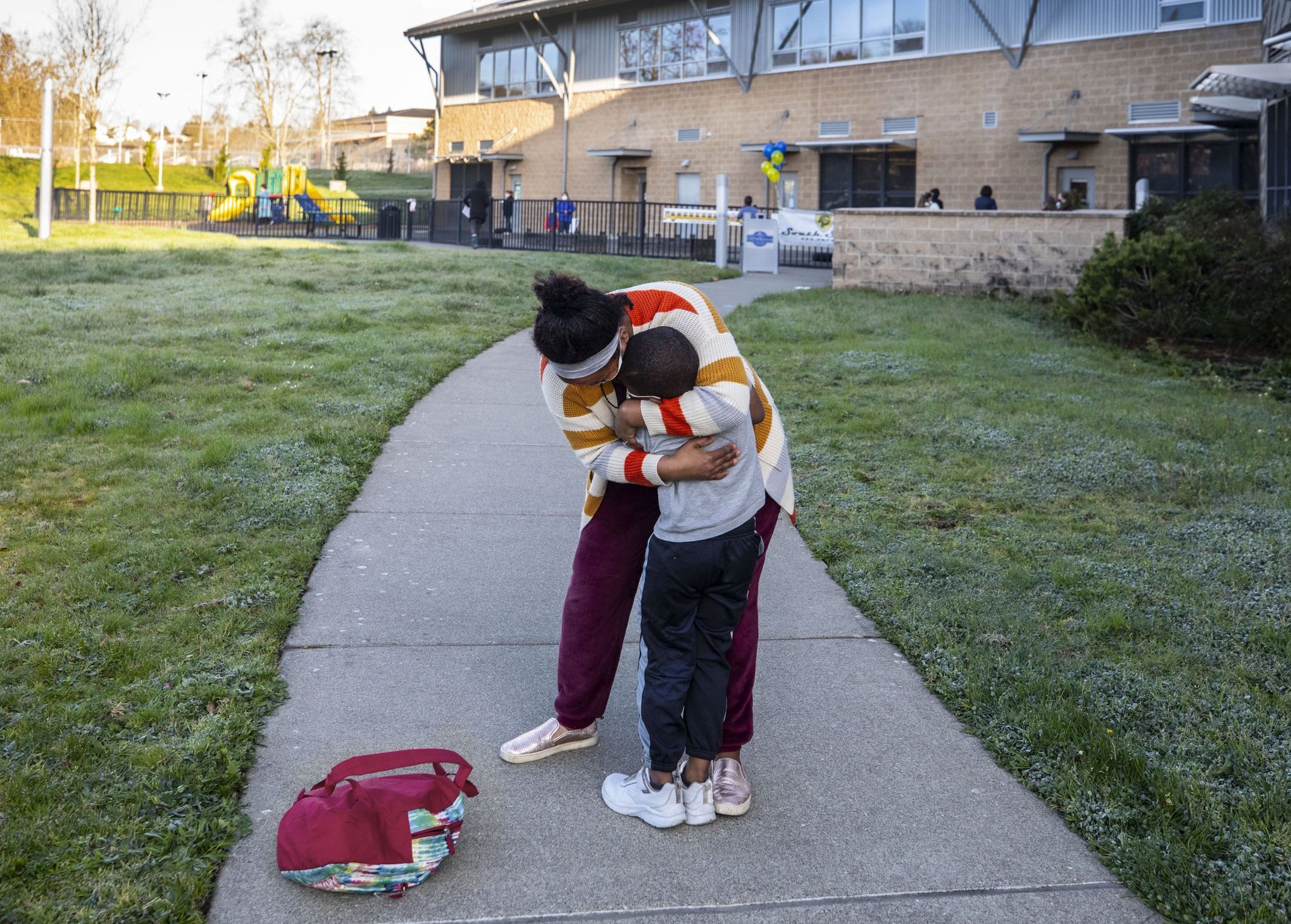 Students, teachers, parents thrilled as Seattle schools start welcoming kids  back | The Seattle Times