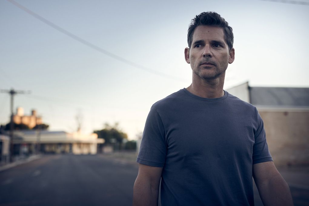 “The Dry,” an Australian crime drama starring Eric Bana, will open the all-virtual Seattle International Film Festival on April 8. (IFC Films)