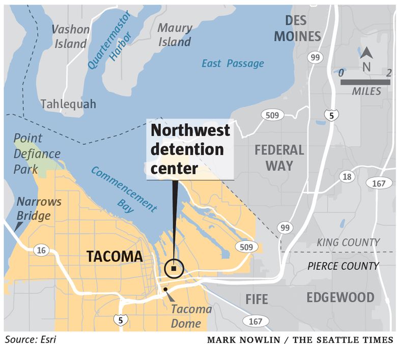 Northwest detention center in Tacoma slated to close under bill passed by  Legislature | The Seattle Times