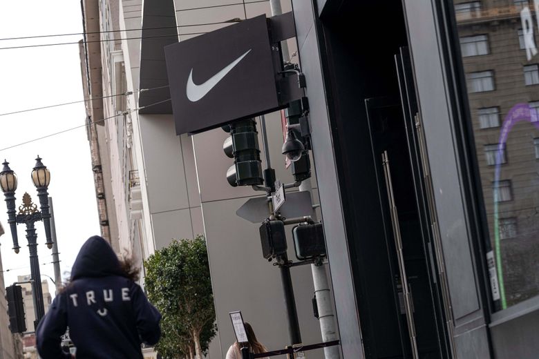 Nike slides after supply-chain woes hit North America | The Seattle Times