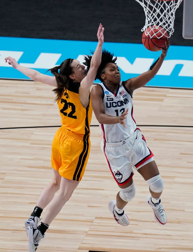 Williams, Bueckers lead UConn past Iowa in NCAA Sweet 16 | The Seattle Times