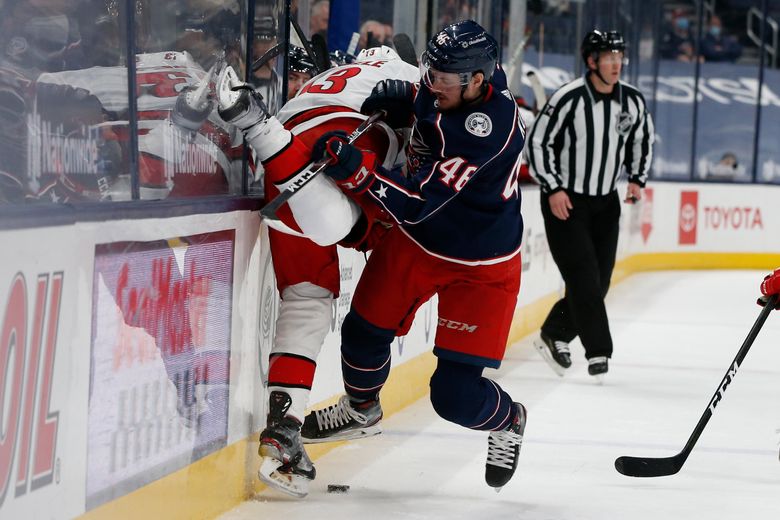 Blue Jackets fall in OT after Oliver Bjorkstrand ties it late