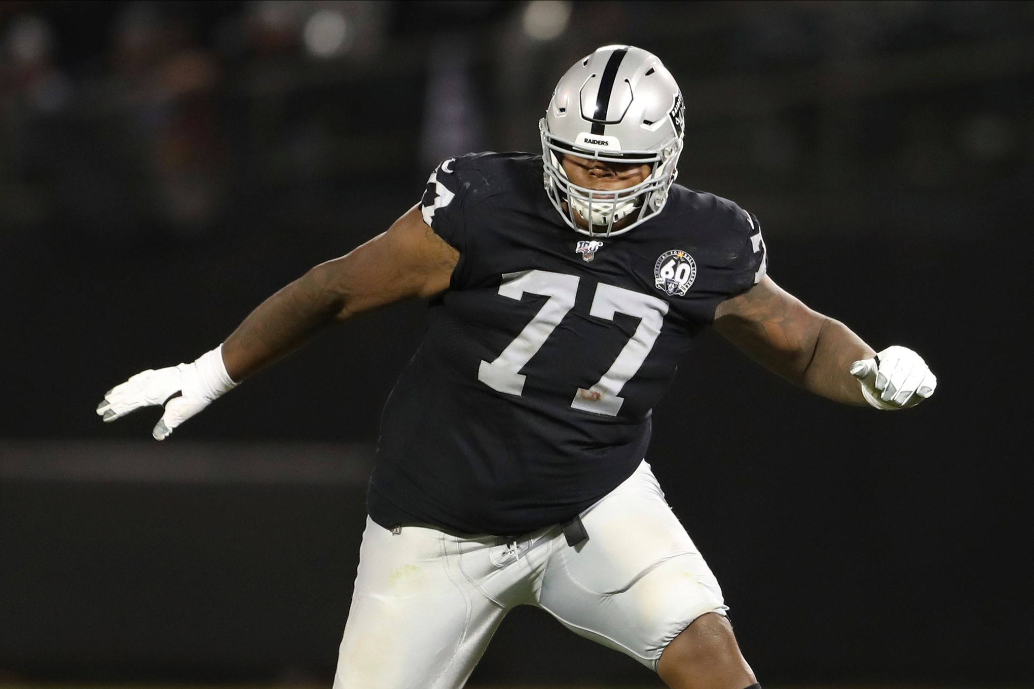 Guard Denzelle Good, Raiders agree to reworked contract