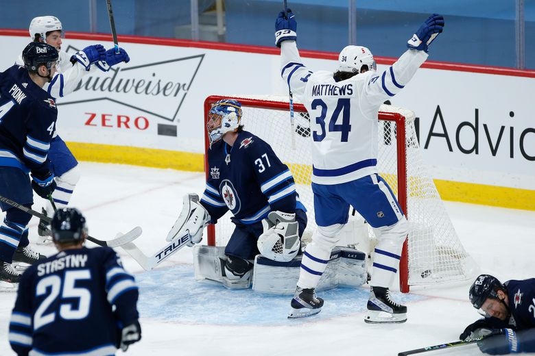 Matthews scores 24th goal as Leafs earn 3-1 win over Jets