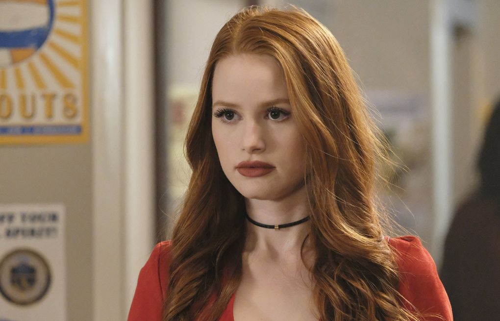 Madelaine Petsch as Cheryl in CW’s “Riverdale.” (Bettina Strauss / The CW)