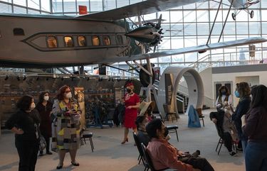 Seattle Opera at The Museum of Flight, producing “Flight.”