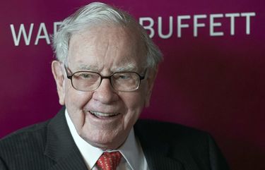 FILE – In this May 5, 2019, file photo Warren Buffett, Chairman and CEO of Berkshire Hathaway, (AP Photo/Nati Harnik, File)