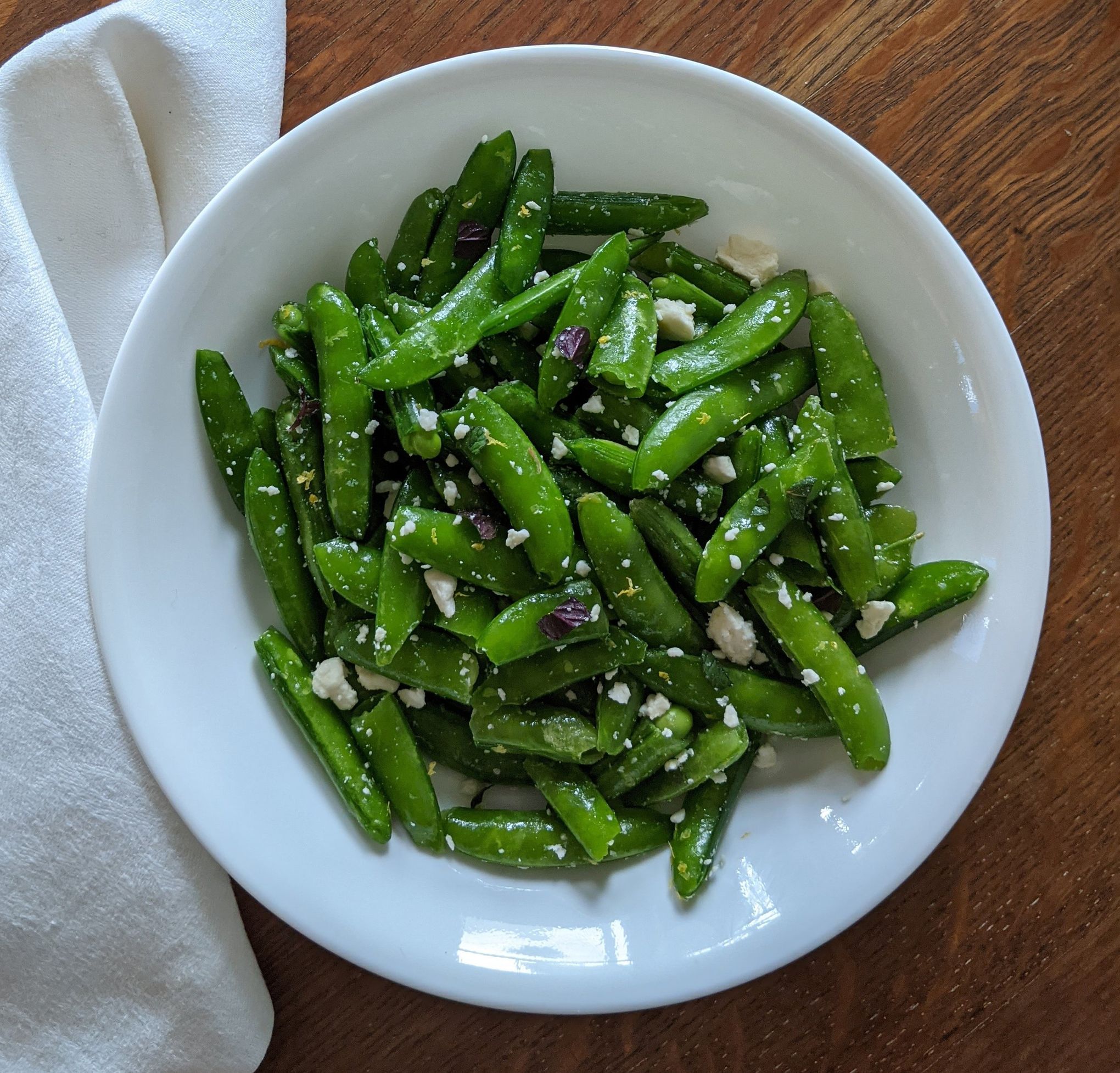 Sugar Snap Pea Salad  America's Test Kitchen Recipe